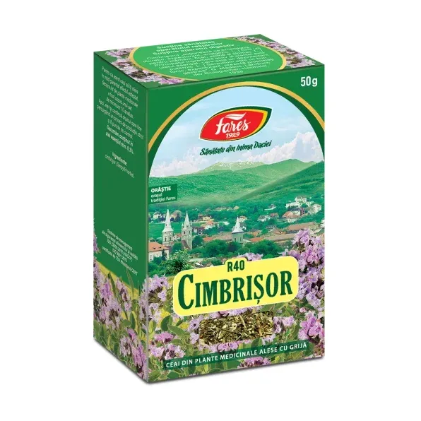 Cimbrișor, iarbă, R40, ceai la pungă - Fares