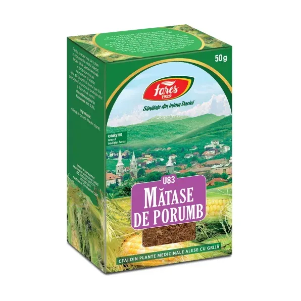 Mătase de porumb, U83, ceai la pungă - Fares
