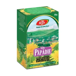 Păpădie, frunze, D126, ceai la pungă - Fares