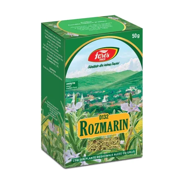 Rozmarin, frunze, D132, ceai la pungă - Fares