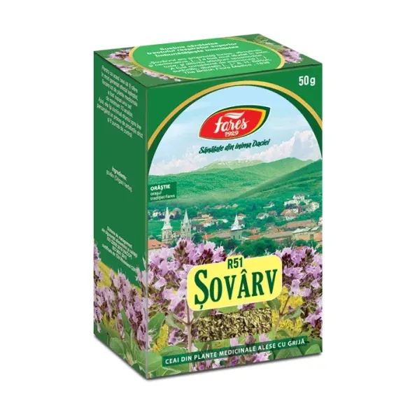 Șovârv, iarbă, R51, ceai la pungă - Fares