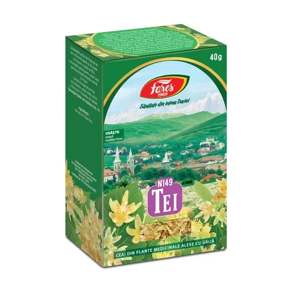 Tei, flori, N149, ceai la pungă - Fares