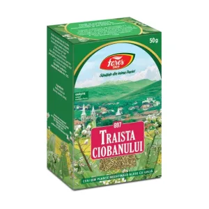 Traista ciobanului, iarbă, G97, ceai la pungă - Fares