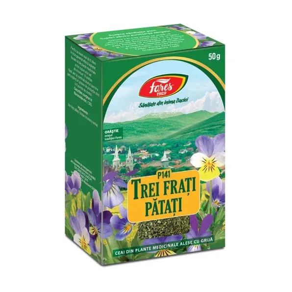 Trei frați pătați, iarbă, P141, ceai la pungă - Fares