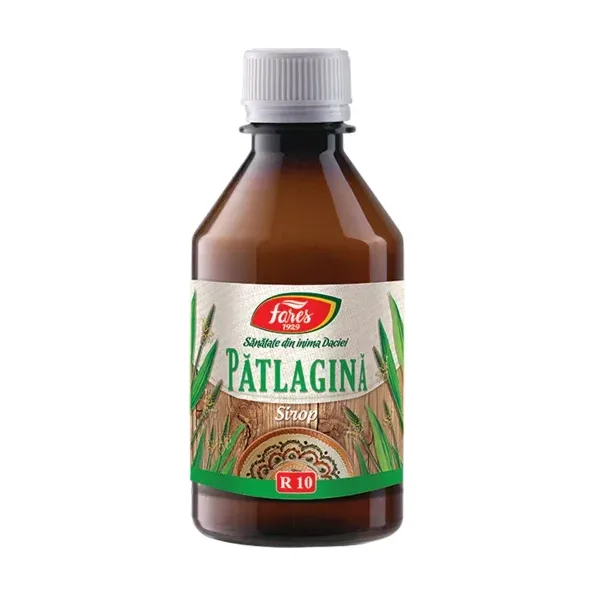 Pătlagină, R10, sirop - Fares