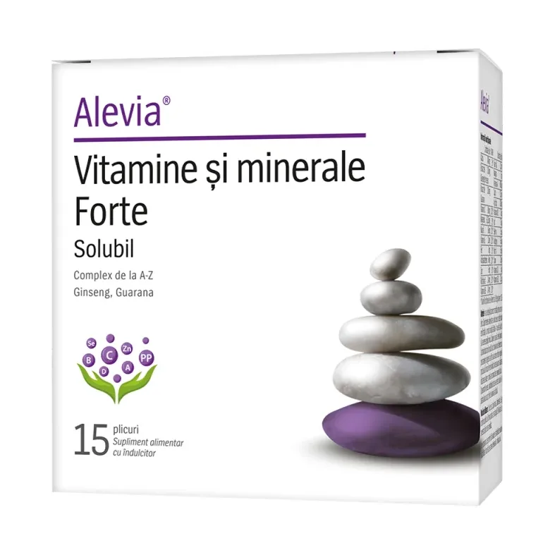 Vitamine și minerale Forte Solubil - Alevia