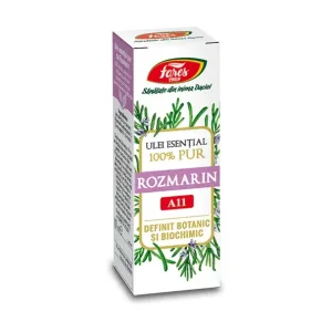 Rozmarin, A11, ulei esențial 100% pur, definit botanic și biochimic - Fares