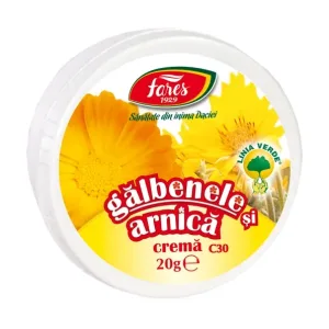 Gălbenele și arnică, C30, cremă - Fares