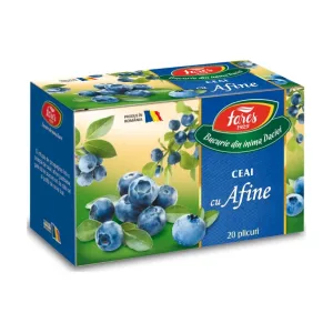 Ceai cu afine, ceai la plic - Fares
