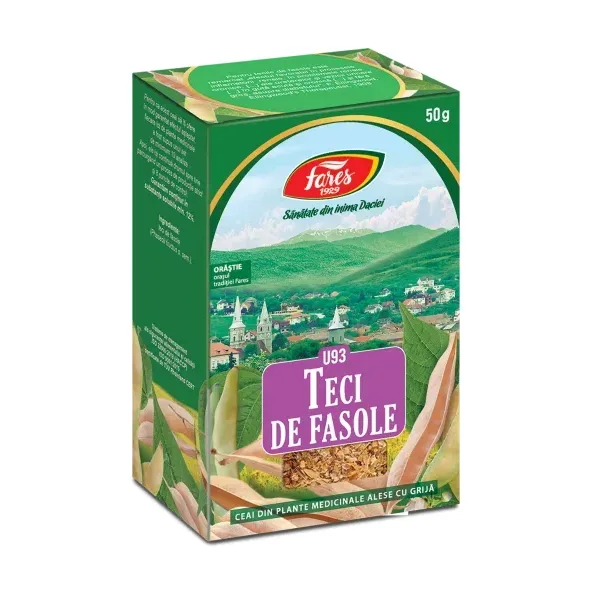 Teci de fasole, U93, ceai la pungă - Fares
