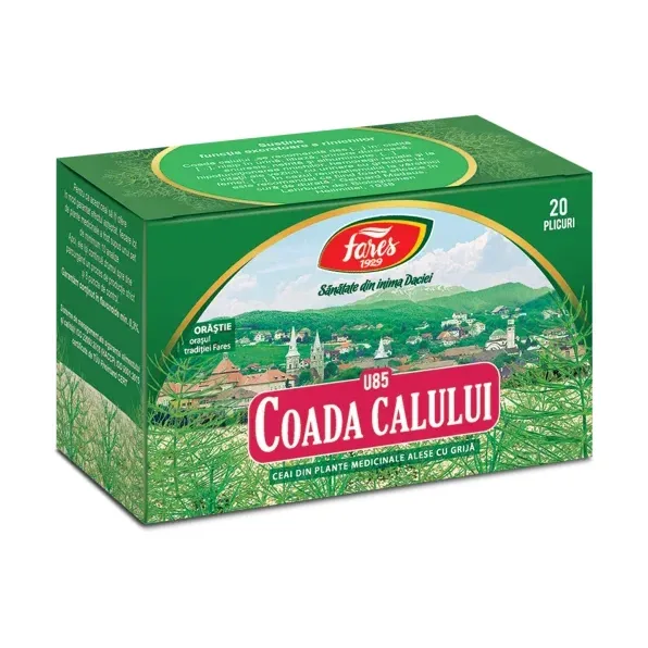 Coada calului, iarbă, U85, ceai la plic - Fares