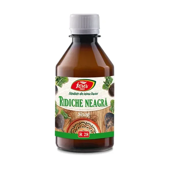 Ridiche neagră, R28, sirop - Fares