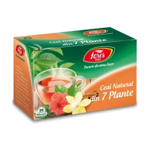 Ceai natural din 7 plante, ceai la plic - Fares