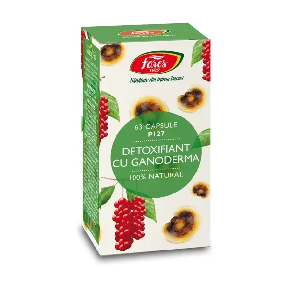 Detoxifiant cu ganoderma, P127 - Fares