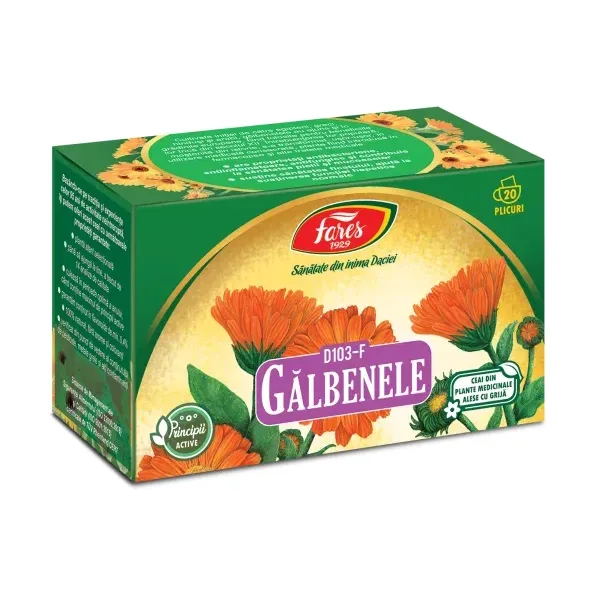 Gălbenele, D103, ceai la plic - Fares