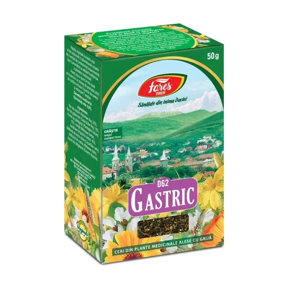 Gastric, D62, ceai la pungă - Fares