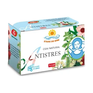 Antistres, N160, ceai la plic - Fares