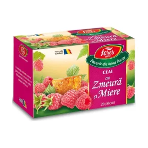 Ceai cu zmeură și miere, ceai la plic - Fares