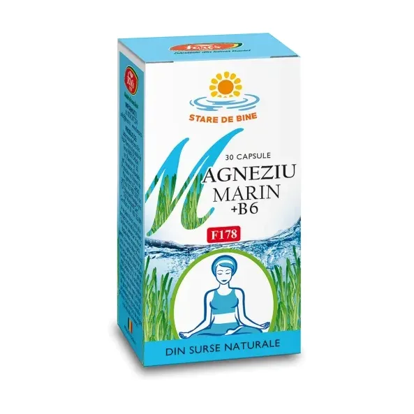 Magneziu Marin + B6, F178 - Fares