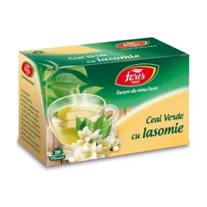Ceai verde cu iasomie, ceai la plic - Fares