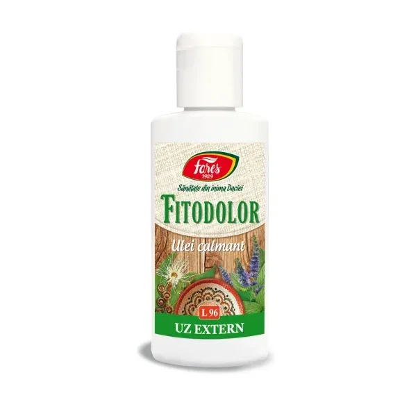 Fitodolor, L96, ulei calmant de uz extern - Fares
