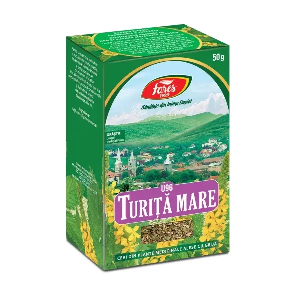 Turiță mare, iarbă, U96, ceai pungă - Fares