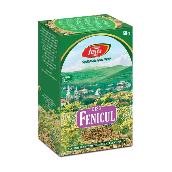 Fenicul, D123, ceai la pungă - Fares