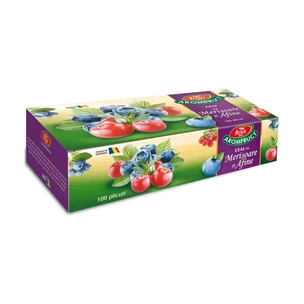 Aromfruct ceai cu merișoare și afine - Fares
