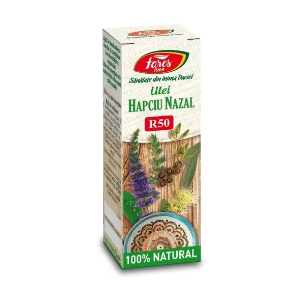 Ulei Hapciu Nazal, R50, decongestionant nazal - Fares