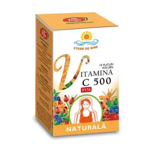 Vitamina C 500 naturală, F174, solubil - Fares