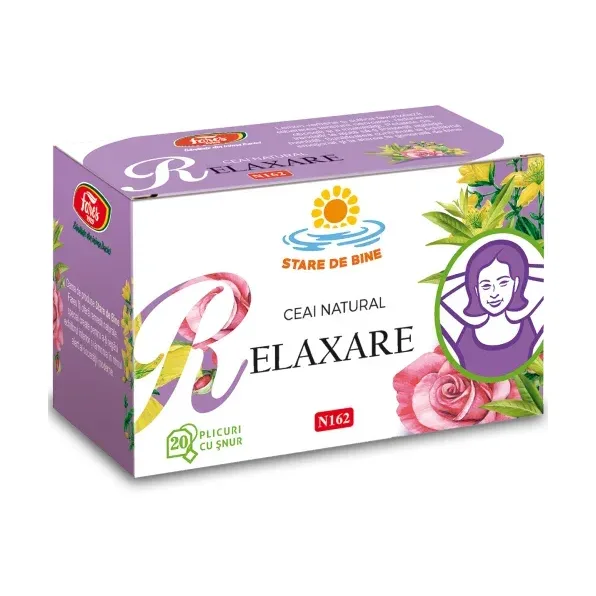 Relaxare, N162, ceai la plic - Fares