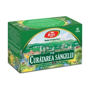 Curățarea sângelui, P126, ceai la plic - Fares