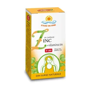 Zinc + Vitamina D3, F180 - Fares