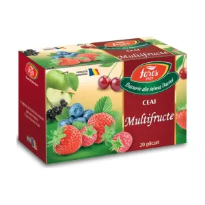Ceai multifructe, ceai la plic - Fares