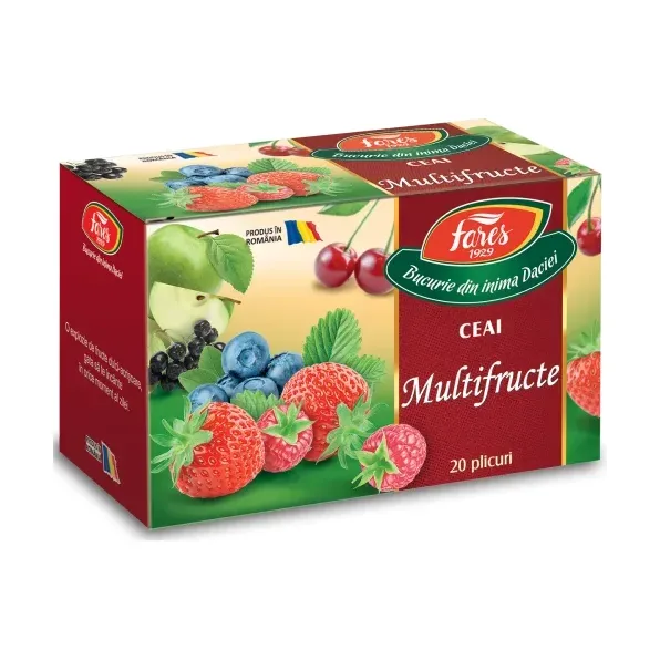 Ceai multifructe, ceai la plic - Fares